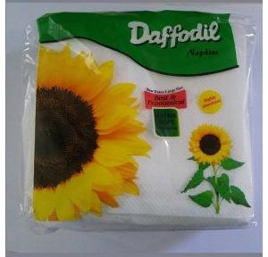 Daffodil White Napkins, 30 x 30 cm, 50 Napkins